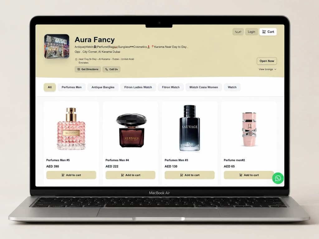 Aura Fancy online store